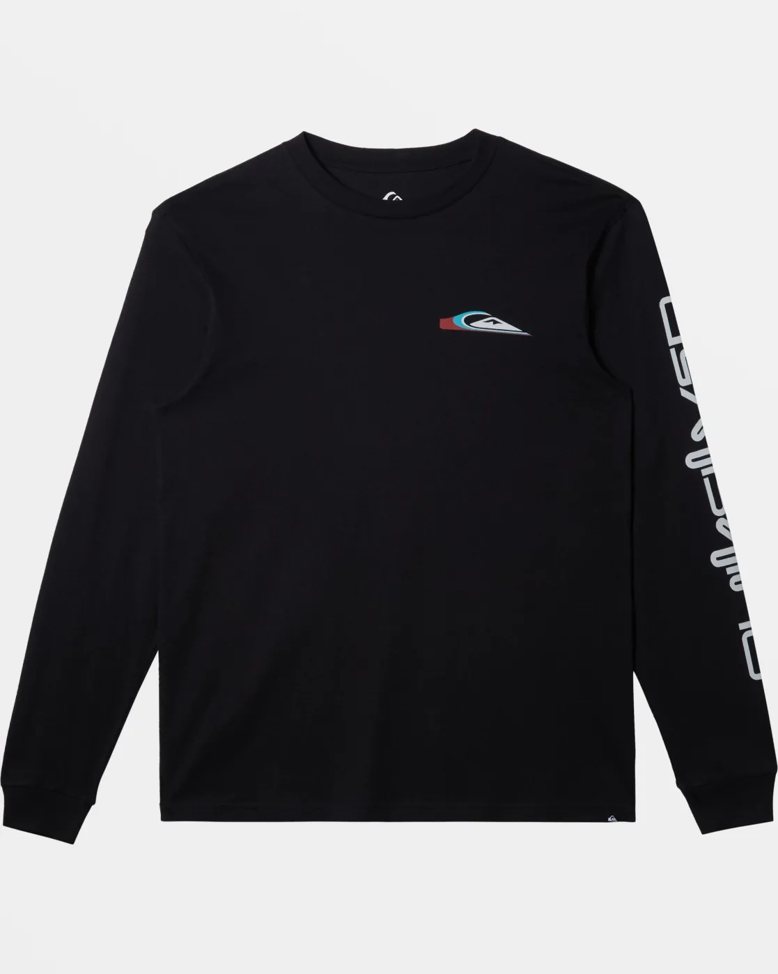 Quiksilver Tees>Warp Drive Long Sleeve T-Shirt BLACK