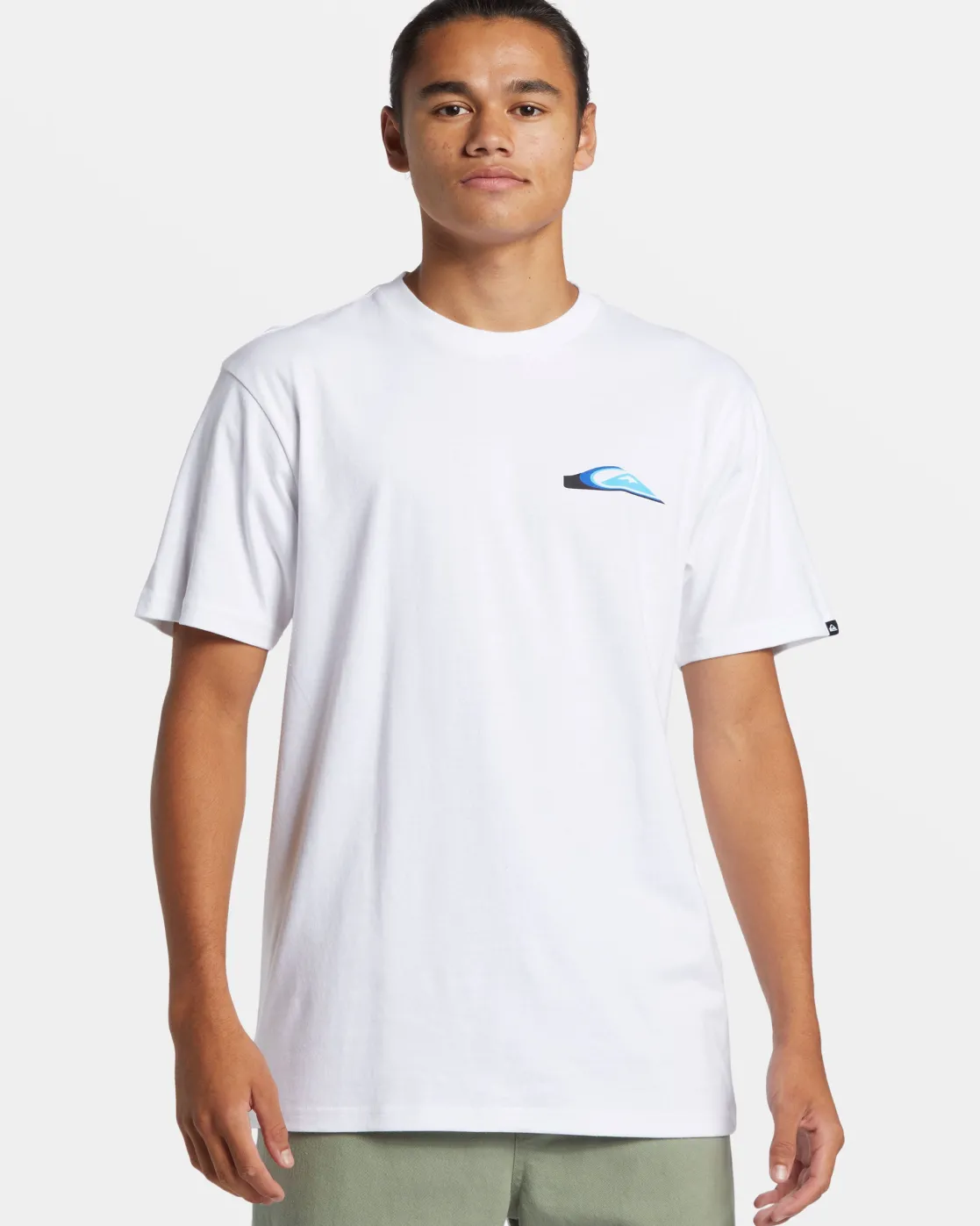 Quiksilver Tees>Warp Drive T-Shirt WHITE