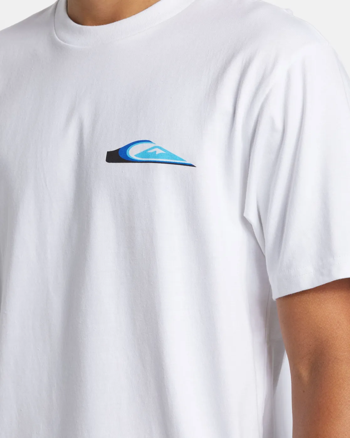 Quiksilver Tees>Warp Drive T-Shirt WHITE