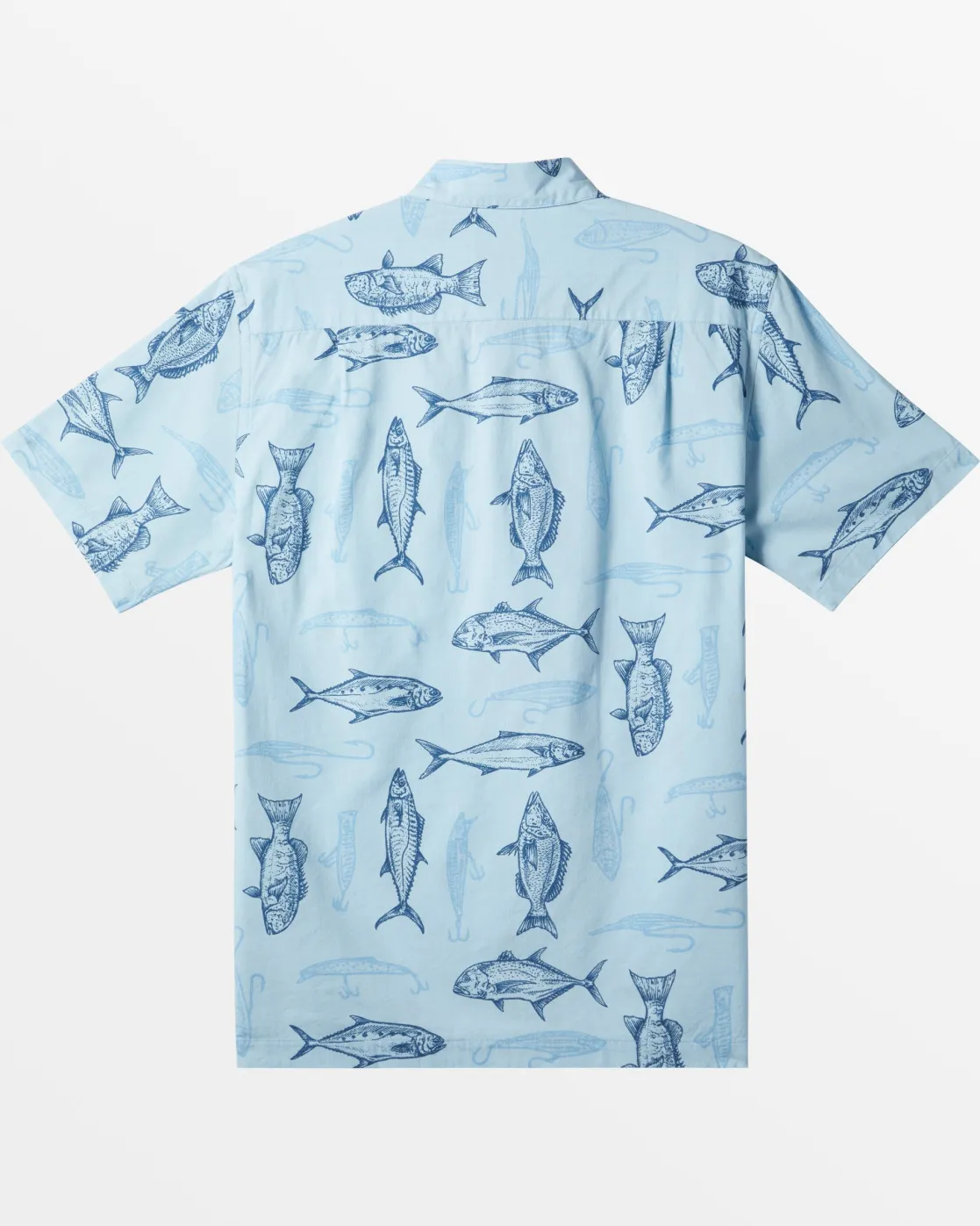 Quiksilver Shirts & Polos>Waterman Allure Short Sleeve Shirt DREAMBLUEALLUREWOVEN
