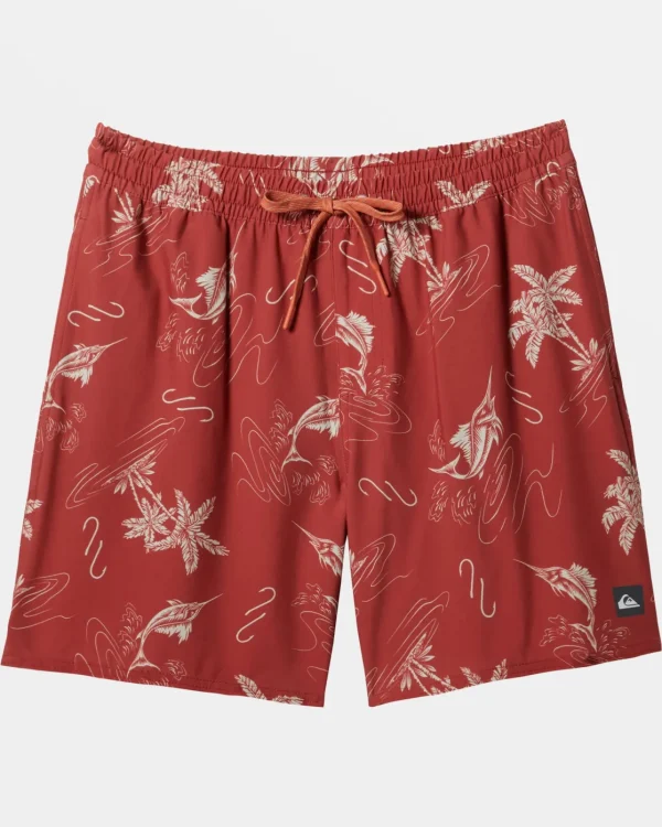 Quiksilver Boardshorts | Boardshorts>Waterman Bimini Twist 17" Swim Trunks TANDORI