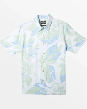 Quiksilver Shirts & Polos>Waterman El Moro Short Sleeve Shirt WHITEELMOROWOVEN