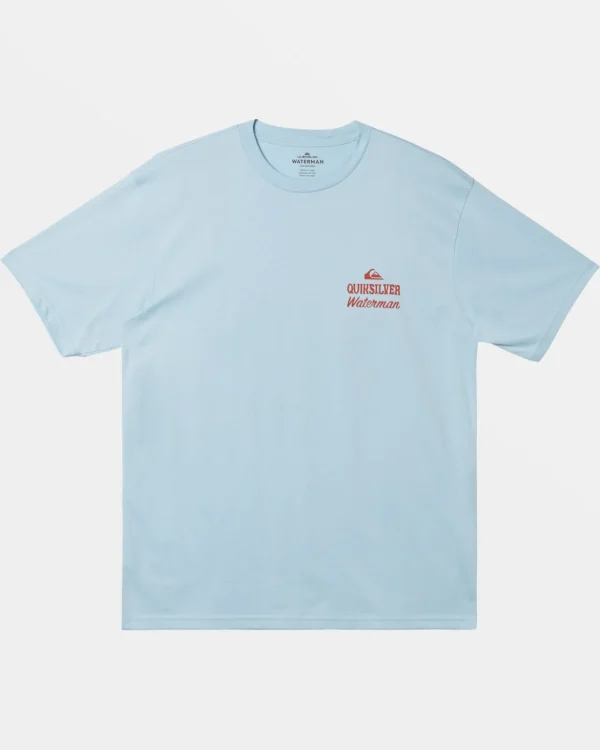 Quiksilver Tees | Tees>Waterman Go Time T-Shirt DREAMBLUE