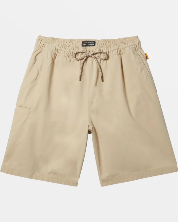 Quiksilver Shorts & Amphibians | Shorts & Amphibians>Waterman Last Light Elastic Waist 19" Shorts BROWNRICE