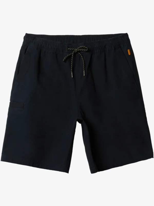 Quiksilver Shorts & Amphibians | Shorts & Amphibians>Waterman Last Light Elastic Waist 19" Shorts BLACK
