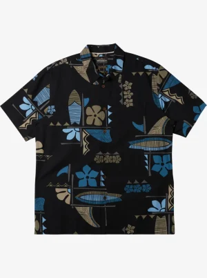 Quiksilver Shirts & Polos>Waterman Legends Shirt BLACKLEGENDSWOVEN