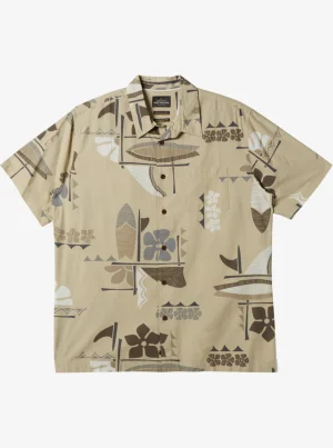 Quiksilver Shirts & Polos>Waterman Legends Shirt OYSTERLEGENDSWOVEN