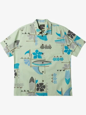 Quiksilver Shirts & Polos>Waterman Legends Shirt SEACRESTLEGENDSWOVEN