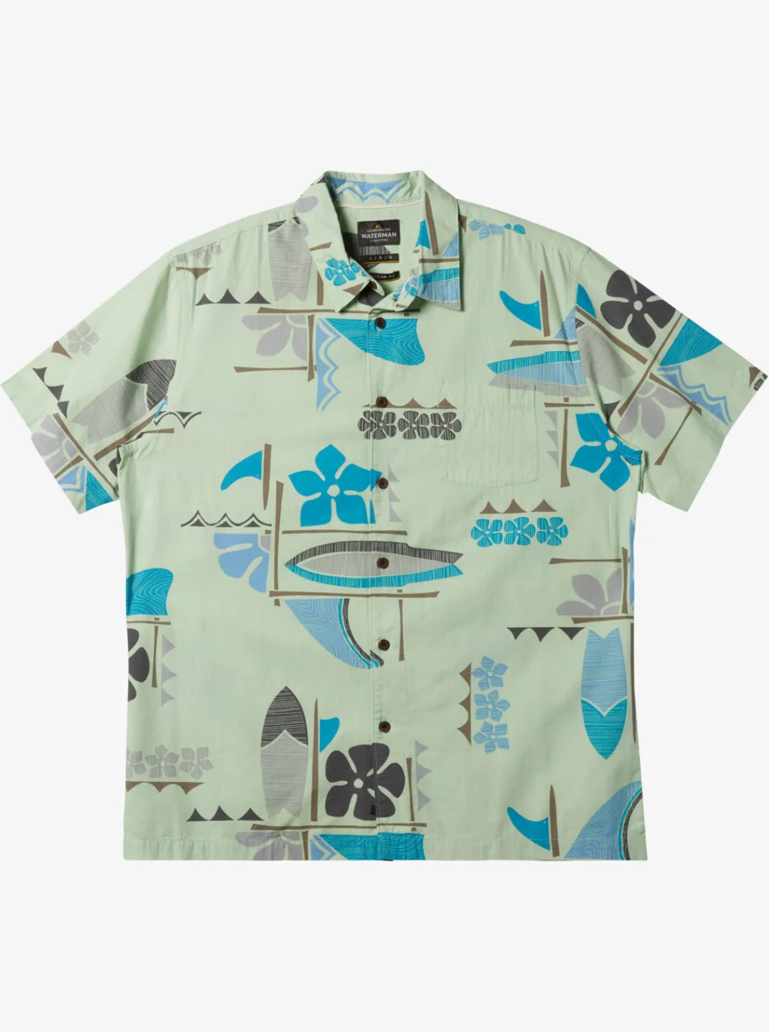 Quiksilver Shirts & Polos>Waterman Legends Shirt SEACRESTLEGENDSWOVEN