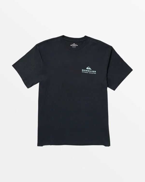 Quiksilver Tees | Tees>Waterman Line Up T-Shirt BLACK