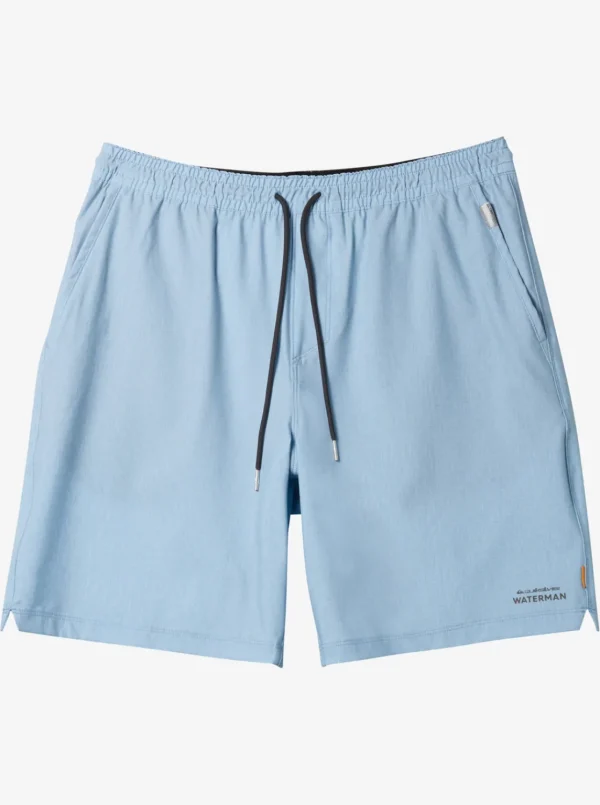 Quiksilver Shorts & Amphibians | Shorts & Amphibians>Waterman Mako Amphibian 17" Hybrid Shorts DUSKBLUE