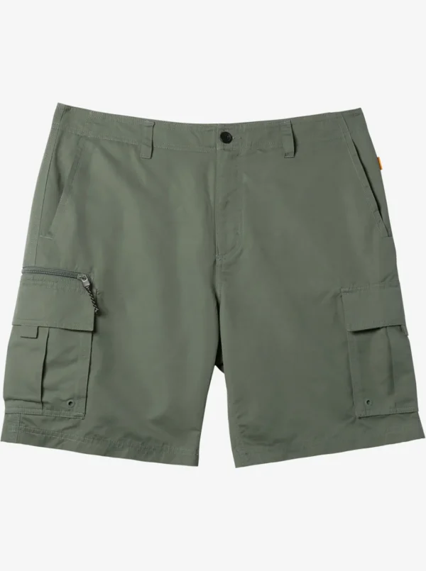 Quiksilver Shorts & Amphibians | Shorts & Amphibians>Waterman Maldive Atoll Cargo 20" Shorts SEAWEED