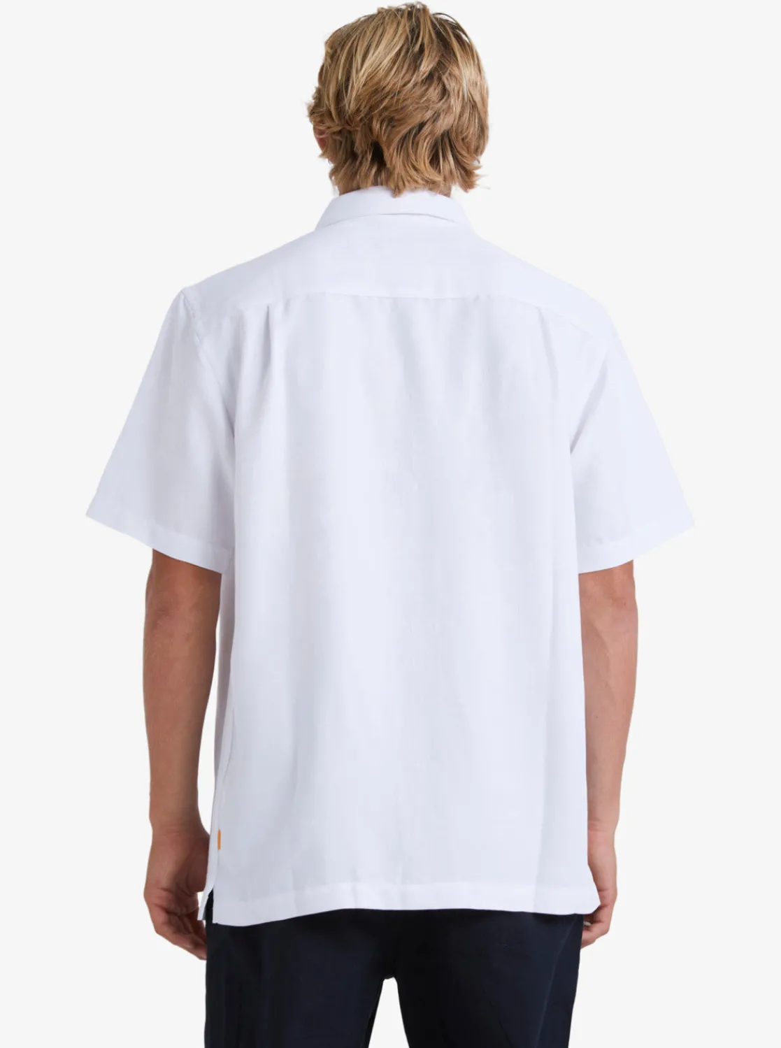 Quiksilver Shirts & Polos | Shirts & Polos>Waterman Manele Bay Short Sleeve Shirt WHITE
