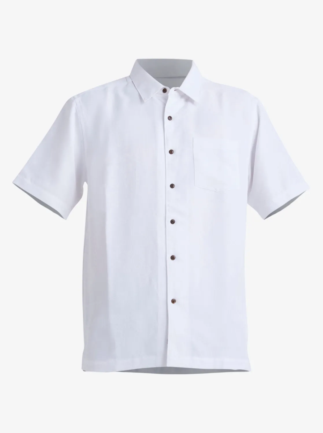 Quiksilver Shirts & Polos | Shirts & Polos>Waterman Manele Bay Short Sleeve Shirt WHITE