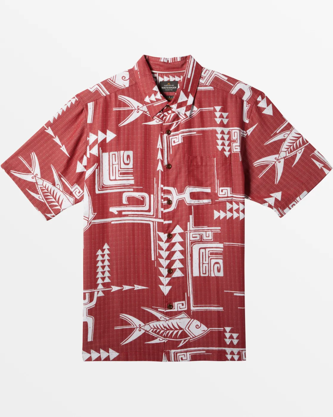 Quiksilver Shirts & Polos | Shirts & Polos>Waterman Molokai Short Sleeve Shirt FIREMOLOKAIWOVEN