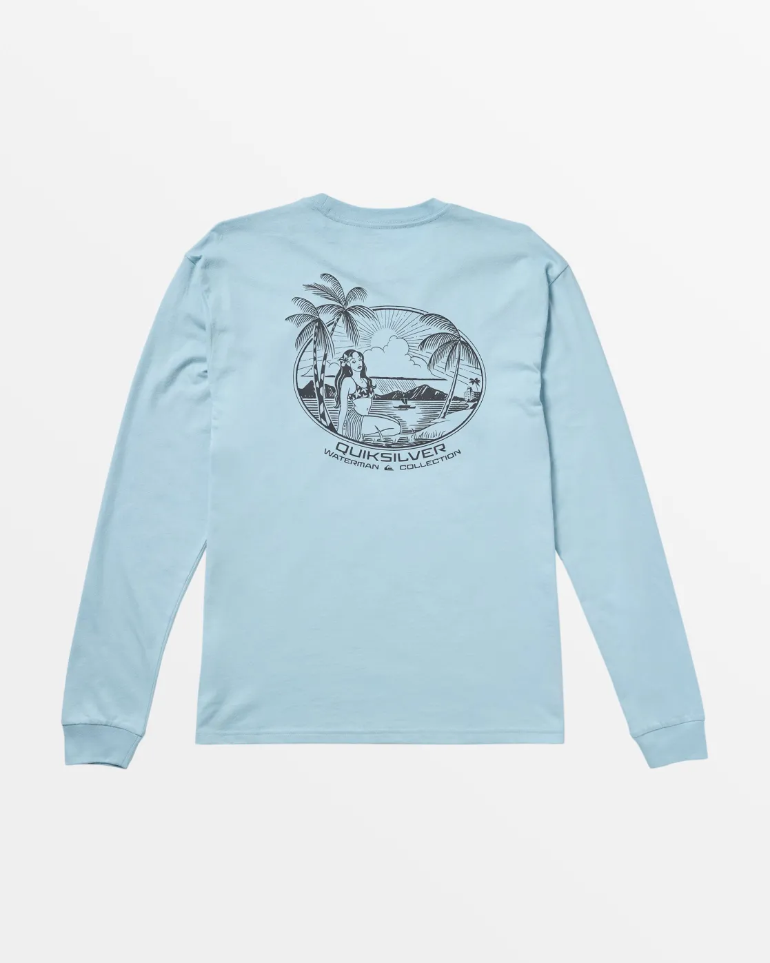 Quiksilver Tees | Tees>Waterman R N R Long Sleeve T-Shirt DREAMBLUE