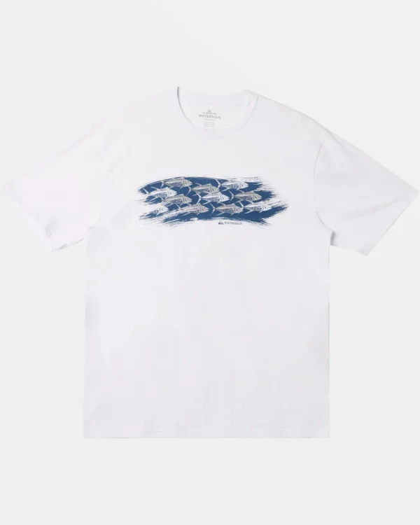 Quiksilver Tees | Tees>Waterman Schools Out T-Shirt WHITE