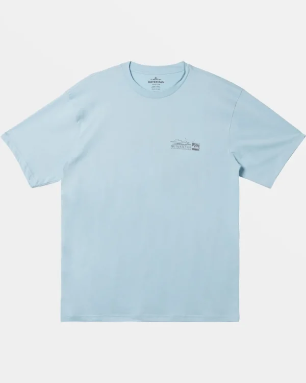 Quiksilver Tees | Tees>Waterman Search Party T-Shirt DREAMBLUE