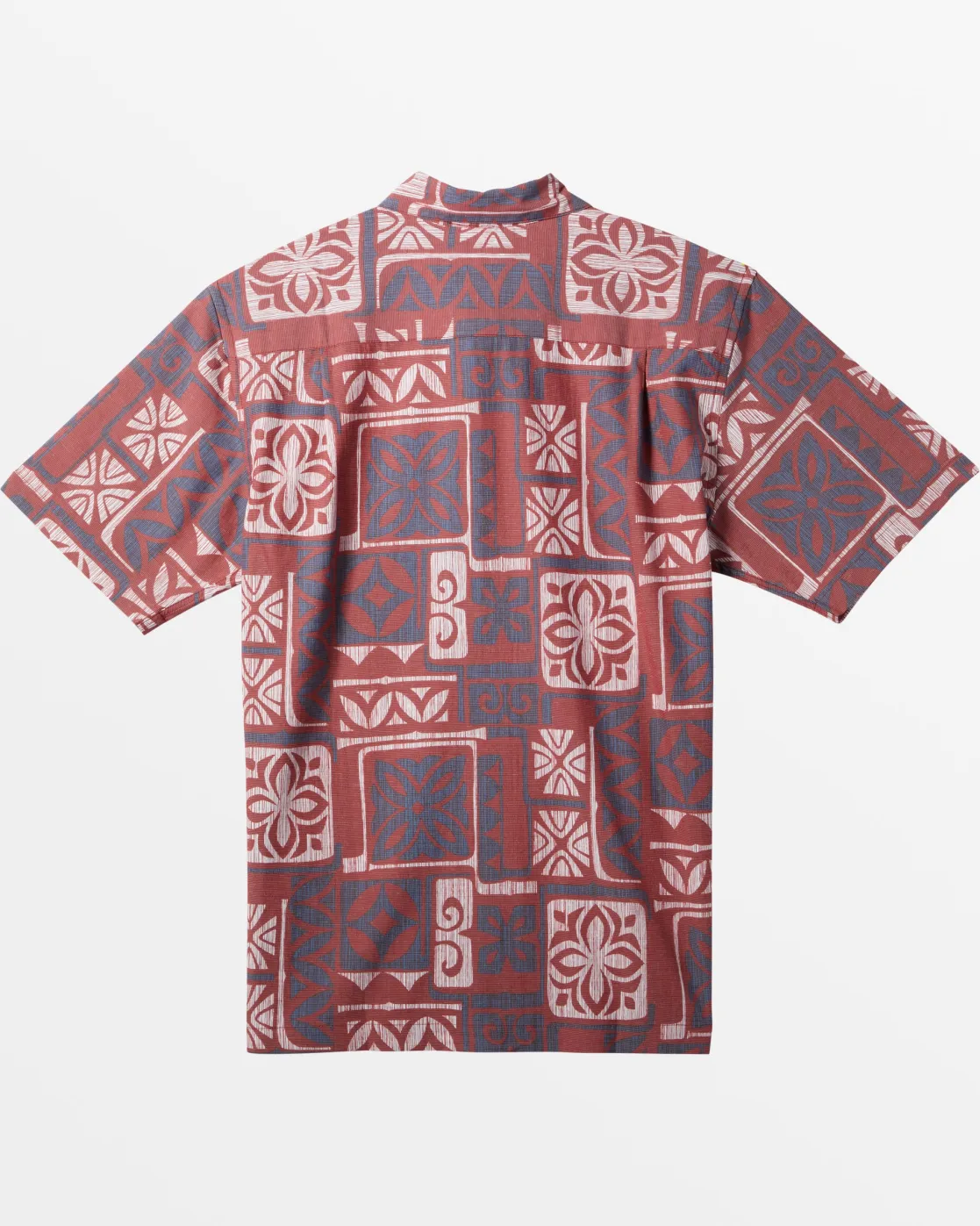 Quiksilver Shirts & Polos | Shirts & Polos>Waterman Tapa Time Short Sleeve Shirt FIRETAPATIMEWOVEN