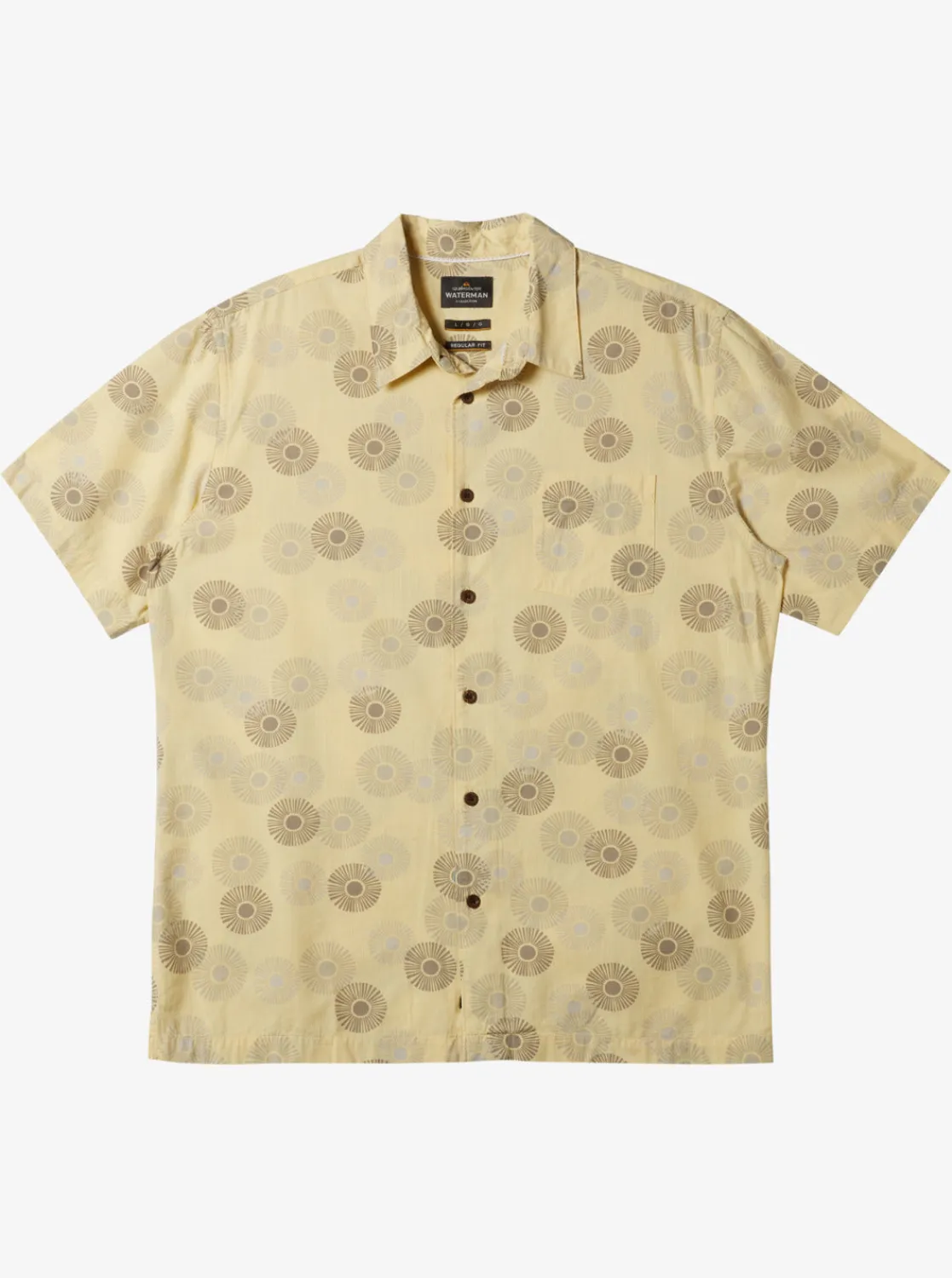 Quiksilver Shirts & Polos>Waterman Urchins Shirt DOUBLECREAMURCHINSWOVEN