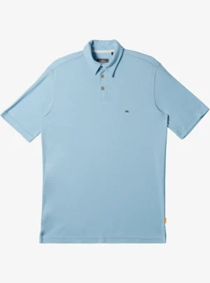 Quiksilver Shirts & Polos>Waterman Waterpolo Short Sleeve Polo Shirt DREAMBLUE