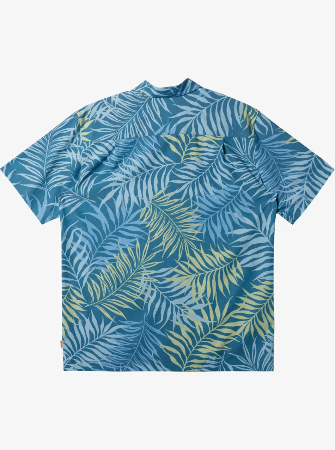 Quiksilver Shirts & Polos>Waterman Wild Fern Shirt BLUESTEELWILDFERNWOVEN