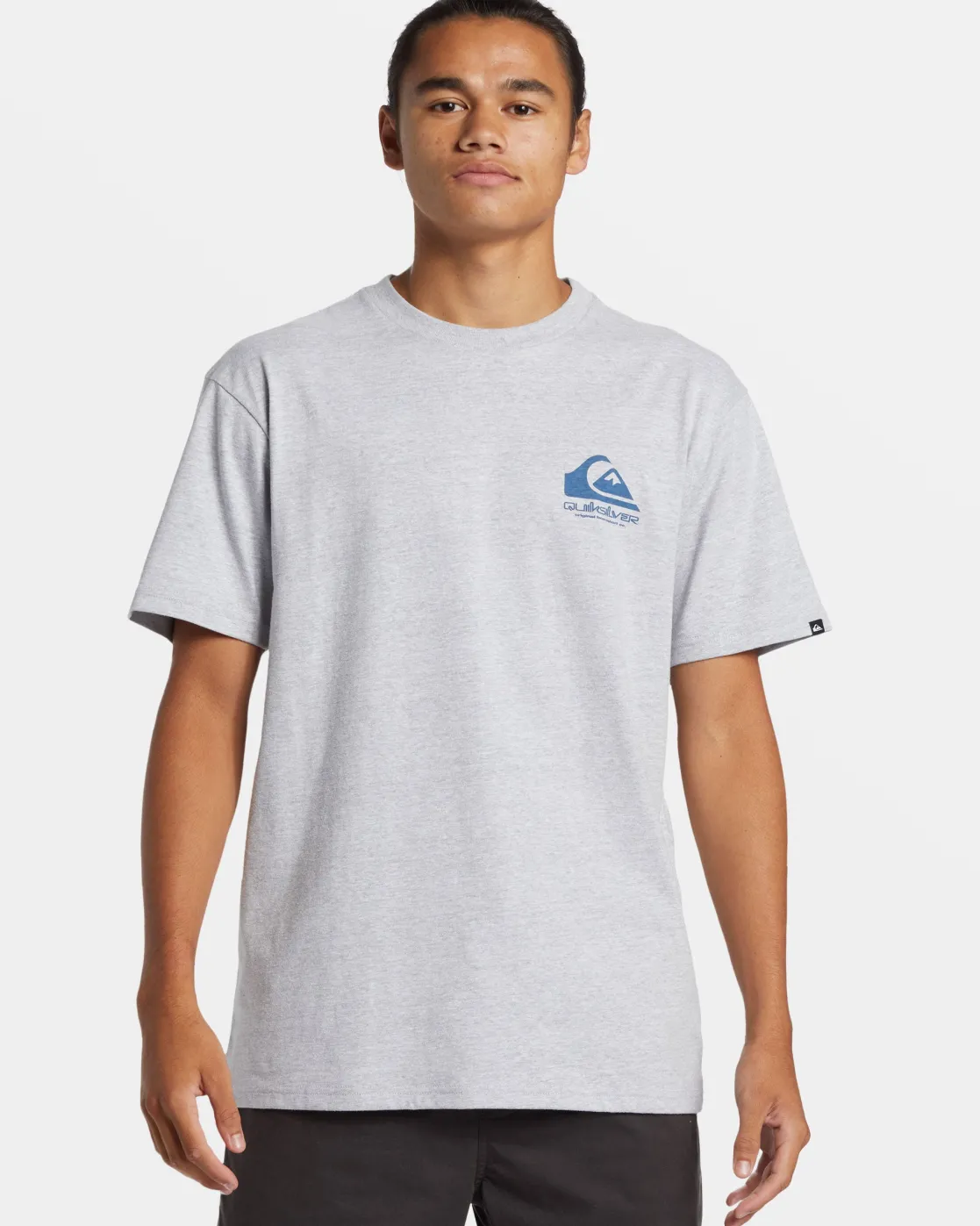 Quiksilver Tees>Worldwide Boardriding T-Shirt ATHLETICHEATHER