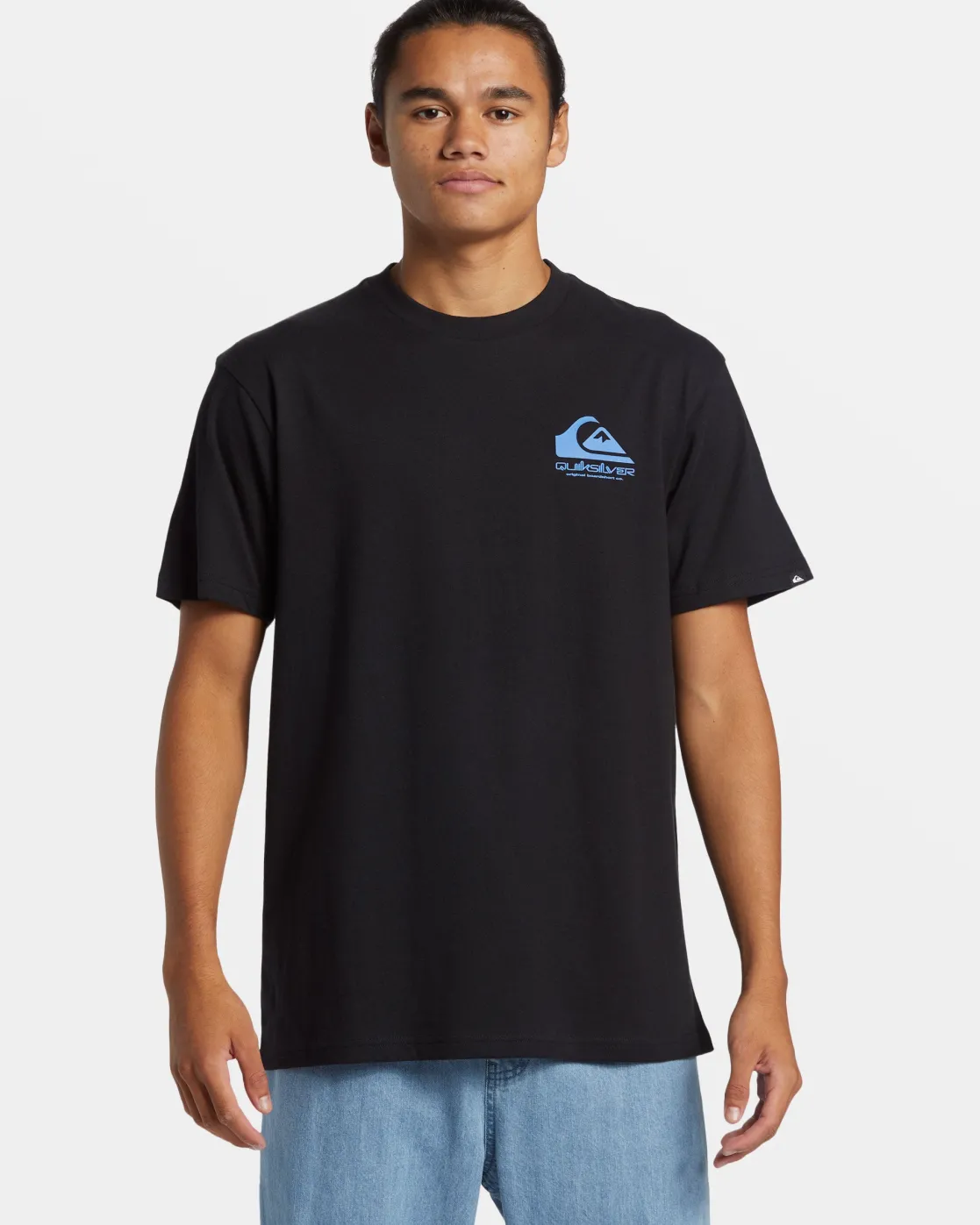 Quiksilver Tees>Worldwide Boardriding T-Shirt BLACK