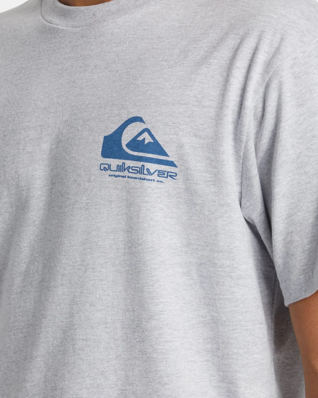 Quiksilver Tees>Worldwide Boardriding T-Shirt ATHLETICHEATHER