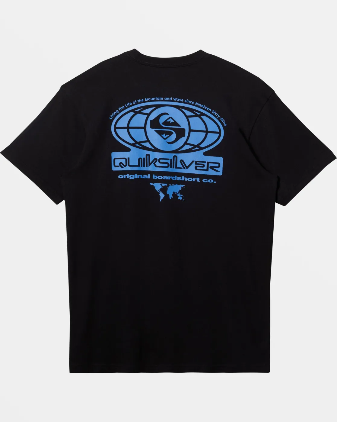 Quiksilver Tees>Worldwide Boardriding T-Shirt BLACK